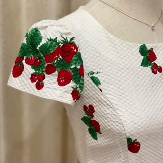 M'S GRACY - エムズグレイシー♡いちご🍓ワンピース♡36の通販 by ...