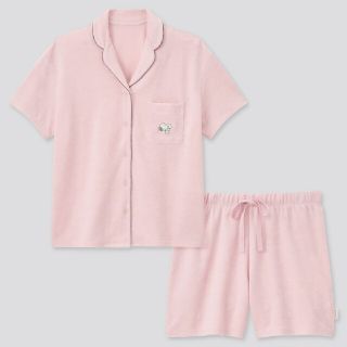 ユニクロ(UNIQLO)の専用☆UNIQLOエアリズム  ピーナッツ パジャマ  ルームウエア(ルームウェア)