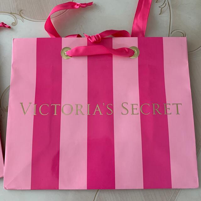Victoria's Secret(ヴィクトリアズシークレット)のVICTRIA'S SECRET 紙袋　ショップ袋10枚セット レディースのバッグ(ショップ袋)の商品写真