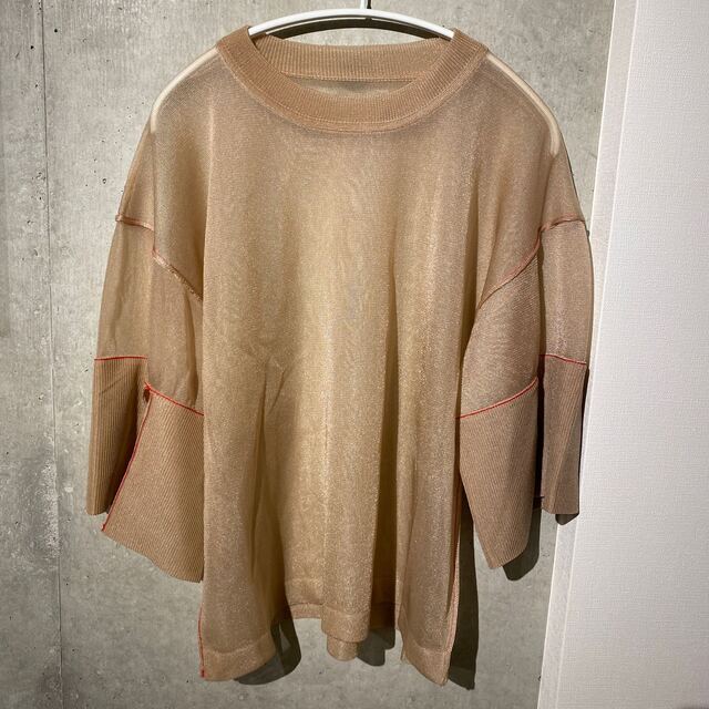 STUDIOUS - クラネCLANE SEE-THROUGH LINE KNIT TOPSの通販 by jbk's 