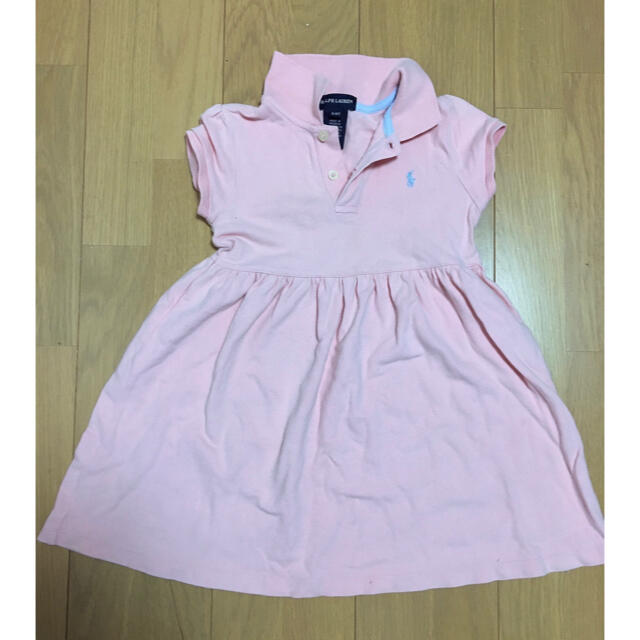 Ralph Lauren(ラルフローレン)のRalph Lauren❤️4T ピンクワンピース キッズ/ベビー/マタニティのキッズ服女の子用(90cm~)(ワンピース)の商品写真