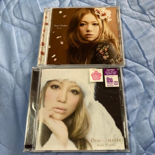 西野カナ CD 2枚セット Dear・・・/MAYBE  もっと… エンタメ/ホビーのCD(ポップス/ロック(邦楽))の商品写真