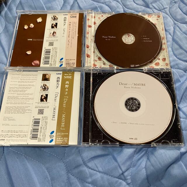 西野カナ CD 2枚セット Dear・・・/MAYBE  もっと… エンタメ/ホビーのCD(ポップス/ロック(邦楽))の商品写真