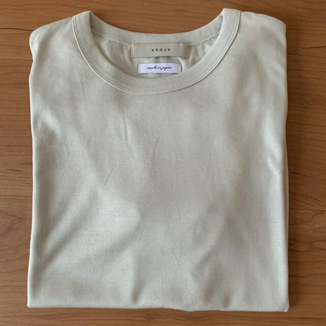 argue GIZA COTTON SILKY RIB TSHIRTS レディースのトップス(Tシャツ(半袖/袖なし))の商品写真