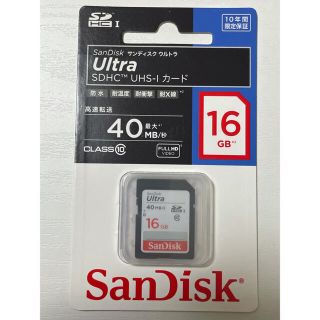 SanDisk SDカード 16GBの通販｜ラクマ