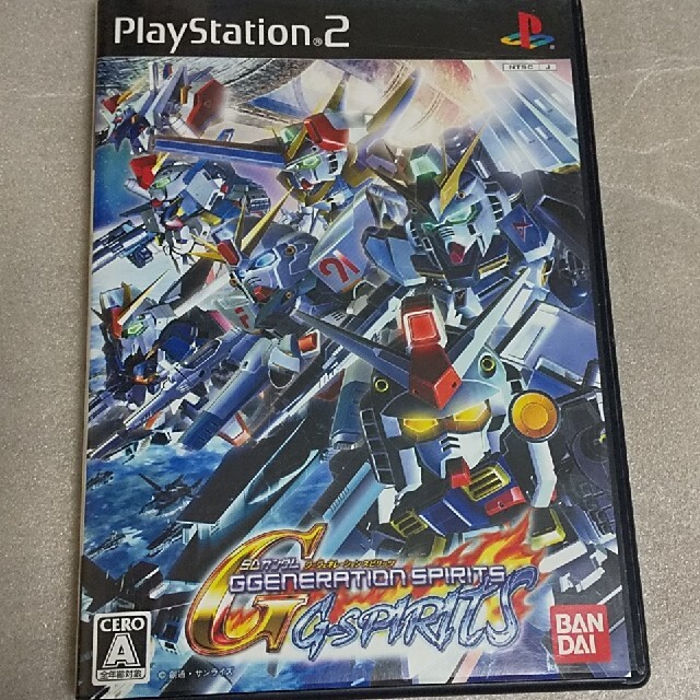 BANDAI NAMCO Entertainment(バンダイナムコエンターテインメント)のSDガンダム ジージェネレーション スピリッツ PS2 エンタメ/ホビーのゲームソフト/ゲーム機本体(家庭用ゲームソフト)の商品写真