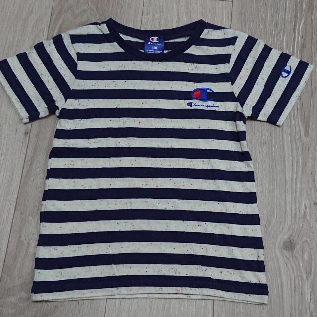 Champion(チャンピオン)の専用🌟チャンピオン  ボーダー Tシャツ キッズ/ベビー/マタニティのキッズ服男の子用(90cm~)(Tシャツ/カットソー)の商品写真