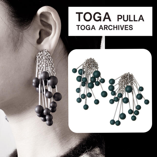 新品 定価2.0万円 TOGA PULLA　Ball Motif Earring | フリマアプリ ラクマ
