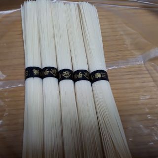 新品　手延べ三輪そうめん　3kg(麺類)