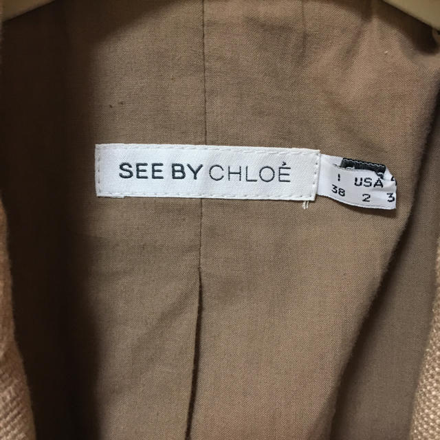 SEE BY CHLOE(シーバイクロエ)のシーバイクロエ・ダブルテーラードジャケット レディースのジャケット/アウター(テーラードジャケット)の商品写真