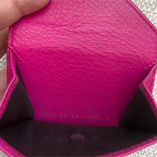 Balenciaga(バレンシアガ)のバレンシアガ　ミニ　財布　ピンク レディースのファッション小物(財布)の商品写真