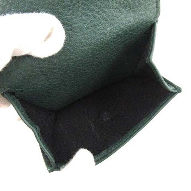 バレンシアガ ペーパーミニウォレット 財布 三つ折り レザー 緑 バレンシアガ ペーパーミニウォレット 財布 三つ折り レザー 緑