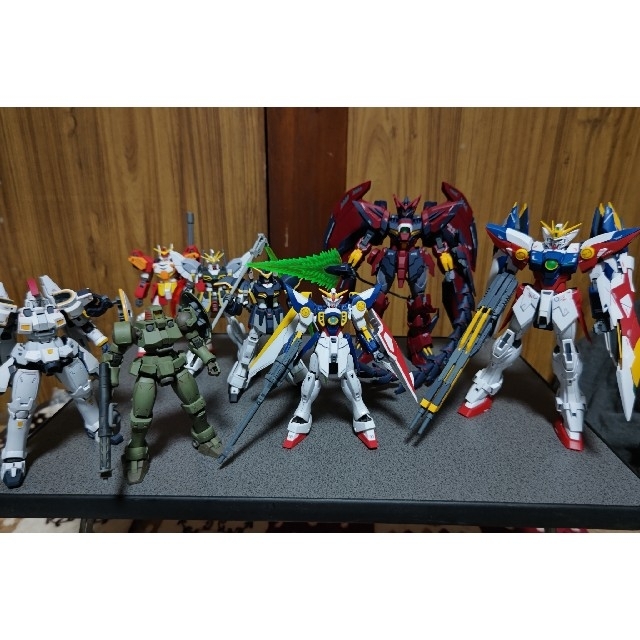 組立済ガンプラ＋新品　Ｗガンダム系