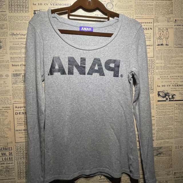 ANAP(アナップ)のANAP アナップ 長袖Tシャツ ロンT レディースのトップス(Tシャツ(長袖/七分))の商品写真