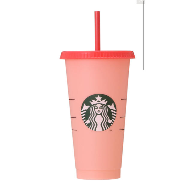 Starbucks Coffee(スターバックスコーヒー)のスターバックス リユーザブルカップ2021(赤) インテリア/住まい/日用品のキッチン/食器(タンブラー)の商品写真