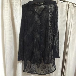 エイチアンドエム(H&M)のH&M 総レースシャツ(シャツ/ブラウス(長袖/七分))