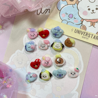 3dネイルパーツ オーダー bt21 チミー bts トッケビ 韓国 - ネイル用品