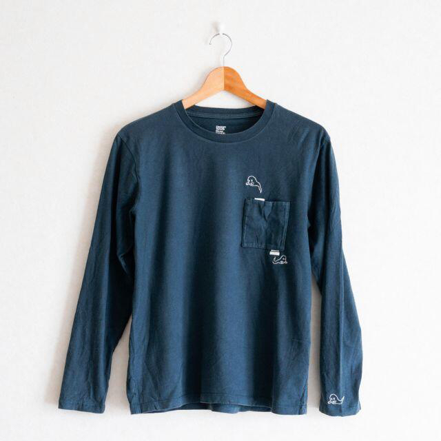 Graniph(グラニフ)のグラニフ ロングスリーブTシャツ（ゴースト） サイズS メンズのトップス(Tシャツ/カットソー(七分/長袖))の商品写真