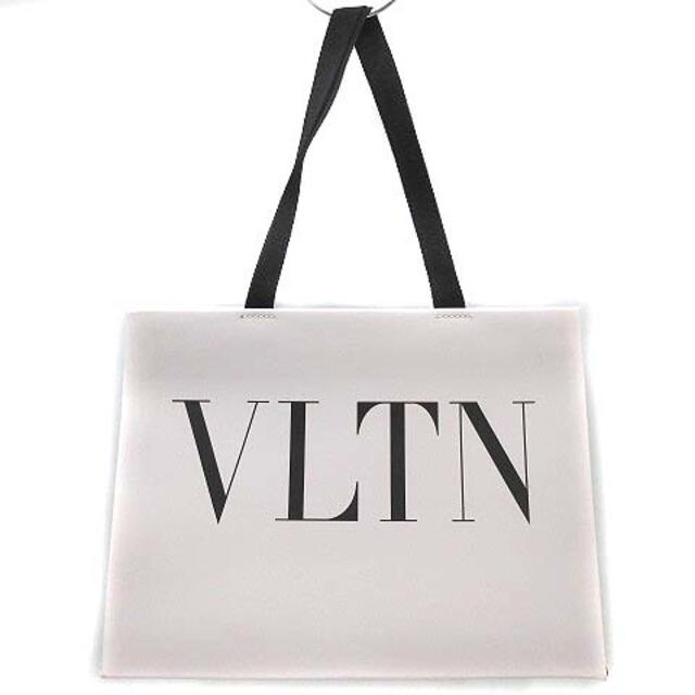 ヴァレンティノ ガラヴァーニ トート ハンドバッグ VLTN ロゴ レザー 白