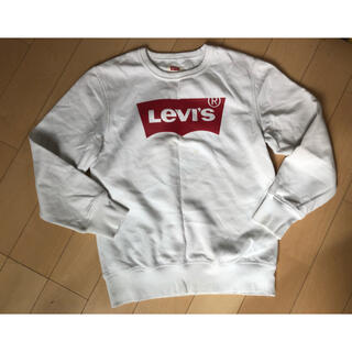 リーバイス(Levi's)のLevi's145-150白スウェット(Tシャツ/カットソー)