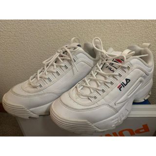 フィラ(FILA)のFILA スニーカー　fs1htz3071x ホワイト(スニーカー)