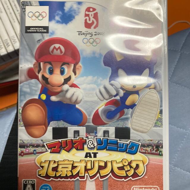 wii マリオ&ソニック　北京オリンピック エンタメ/ホビーのゲームソフト/ゲーム機本体(家庭用ゲームソフト)の商品写真