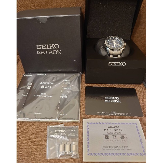 珍しい SBXB101 アストロン SEIKO - SEIKO 8X53 中古 人気色 腕時計