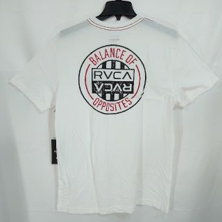 ルーカ(RVCA)の【M】RVCA ルーカ/半袖Tシャツ/CURRENT SEAL/ホワイト(Tシャツ/カットソー(半袖/袖なし))