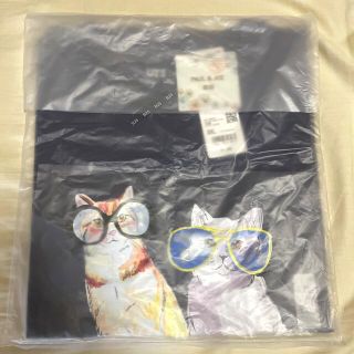 ユニクロ(UNIQLO)のユニクロ ポール&ジョー 猫Tシャツ XXLサイズ タグ付き新品(Tシャツ(半袖/袖なし))