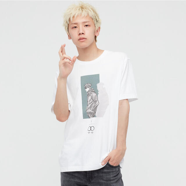 呪術廻戦　M　ロング　Tシャツ　五条　黒　新品未開封