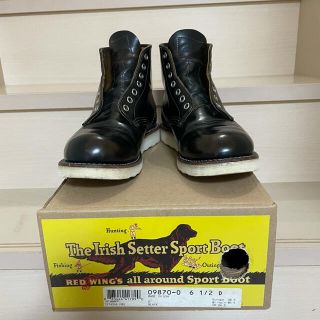 レッドウィング(REDWING)の【茶芯/美品/Redwing】9870 Irish Setter 茶芯 6.5d(ブーツ)