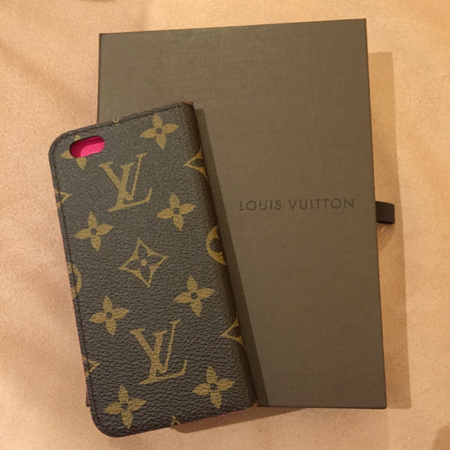 LOUIS VUITTON(ルイヴィトン)の新品未使用 ルイヴィトン iPhone6ケース フォリオ ローズ スマホ/家電/カメラのスマホアクセサリー(iPhoneケース)の商品写真