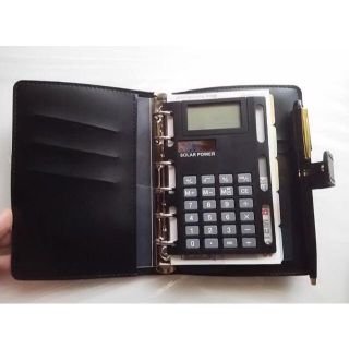 【ヒポタン様ご検討中ページ】システム手帳 電卓付き ６穴 (手帳)