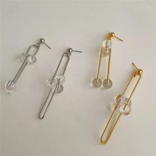 glass ball series no.005 【2点のみ】シルバー(ピアス)