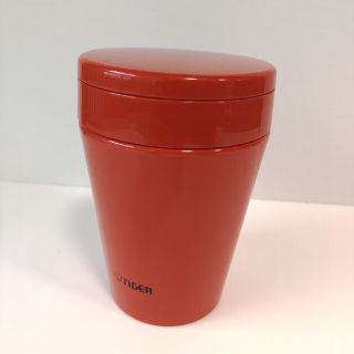 タイガー(TIGER)の【未使用】タイガー スープジャー 380ml 赤 MCC-A038(弁当用品)