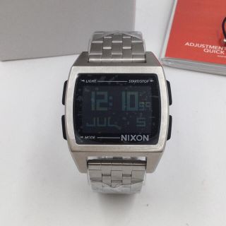 ニクソン(NIXON)の未使用　NIXON ニクソン　BASE ベース　デジタル時計　A1107000(腕時計(デジタル))