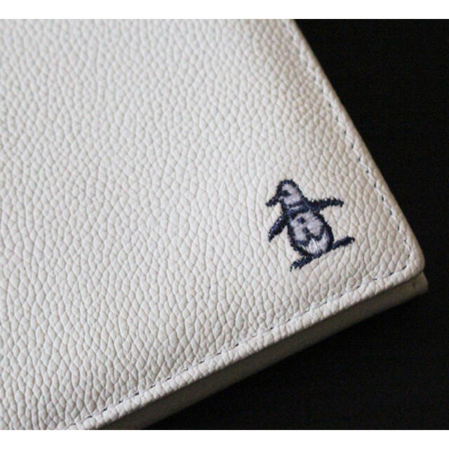 Munsingwear(マンシングウェア)の《マンシングウェア》箱付新品 ペンギンロゴ刺繍 夏カラー レザーかぶせ式長財布 メンズのファッション小物(長財布)の商品写真