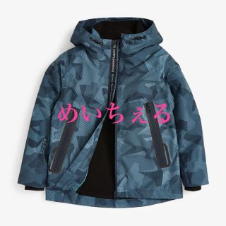 【新品】next ブルー 防水アノラック（ボーイズ）