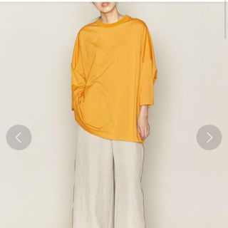 ユナイテッドアローズ(UNITED ARROWS)のクルーネック ビッグ 7分袖Tシャツastraetアストラット新品(Tシャツ(長袖/七分))