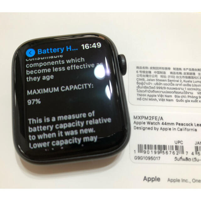 Apple Watch Series 5 GPS SIM 44mm - その他