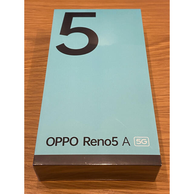 OPPO Reno5 A シルバーブラック 新品 未開封 SIMロック解除済スマートフォン本体