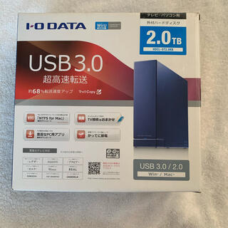 アイオーデータ(IODATA)のIODATA USB3.0外付けハードディスク 2TB(PC周辺機器)