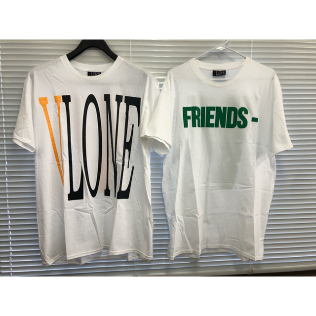 VLONE ヴィーロン 背面VロゴプリントTシャツ2枚セット