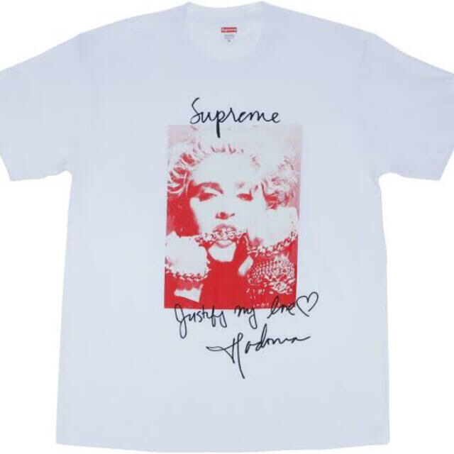 Supreme Madonna Tee White LTシャツ/カットソー(半袖/袖なし)