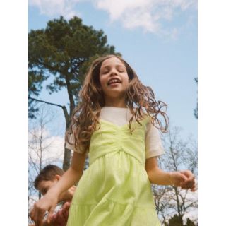 ザラキッズ(ZARA KIDS)の【niko様専用】zara kids ワンピース　キャミワンピース(ロングワンピース/マキシワンピース)