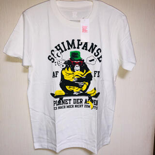 グラニフ(Design Tshirts Store graniph)のDesign T-shirt Store graniph スケートボードお猿さん(Tシャツ(半袖/袖なし))