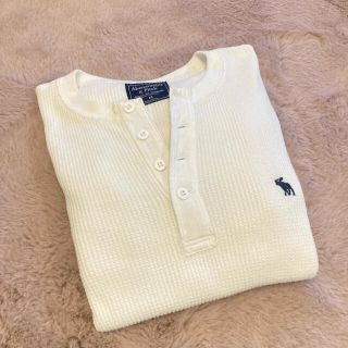 アバクロンビーアンドフィッチ(Abercrombie&Fitch)のアバクロンビー&フィッチ　ワッフルヘンリーネックロンT(Tシャツ/カットソー(七分/長袖))