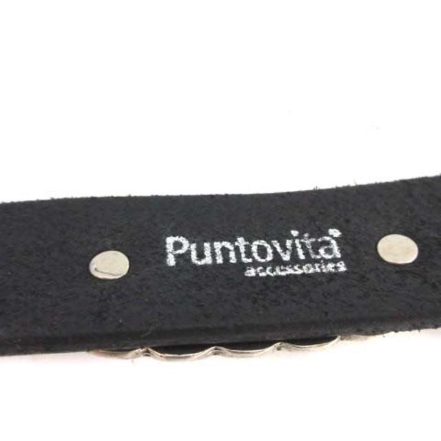 other(アザー)のプントヴィータ Puntovita コンチョベルト レザー 80 黒 ブラック レディースのファッション小物(ベルト)の商品写真