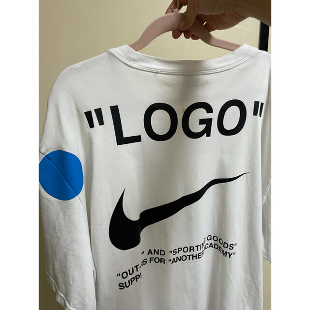 Tシャツ/カットソー(半袖/袖なし)NIKE off-white コラボ　Tシャツ　大きいサイズ　XXL