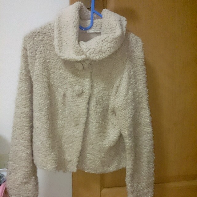 axes femme(アクシーズファム)のモコモコ羽織 レディースのジャケット/アウター(毛皮/ファーコート)の商品写真